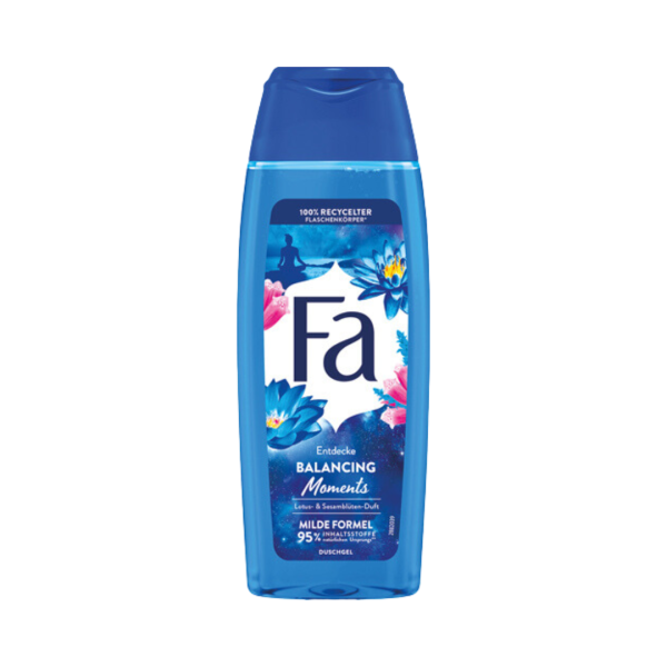 Fa Dusche Balancing Moments Lotus- & Sesamblüten-Duft, Duschgel, 250 Milliliter